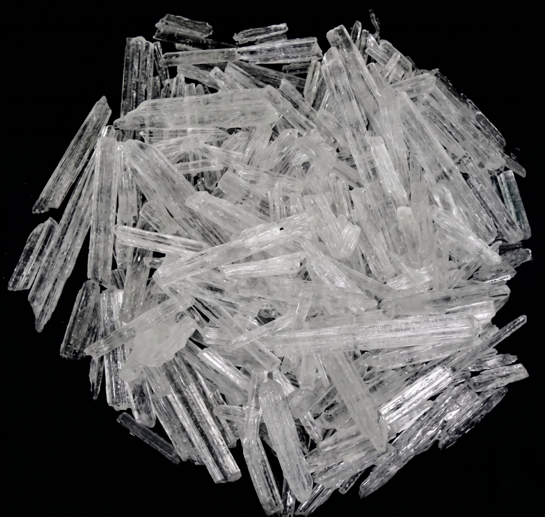 Menthol Crystals - Detail view