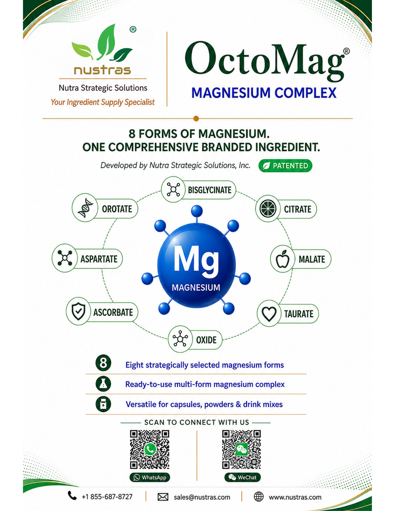 OctoMag®, Magnesium Complex